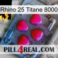 Rhino 25 Titanium 8000 13